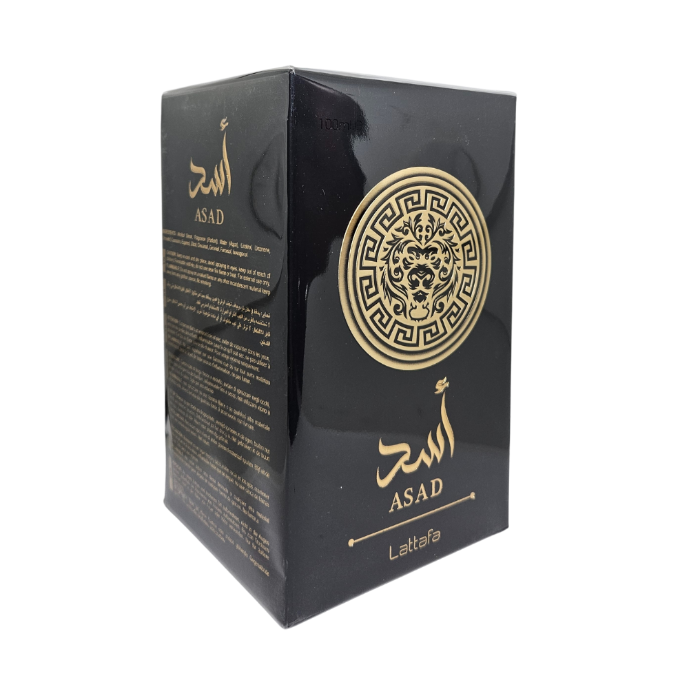 Lattafa Asad Negro – 100 ml EDP – Masculino hover