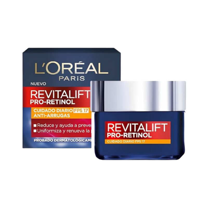 L’Oréal Paris Revitalift Pro-Retinol Crema de Día FPS 17 50 ml hover
